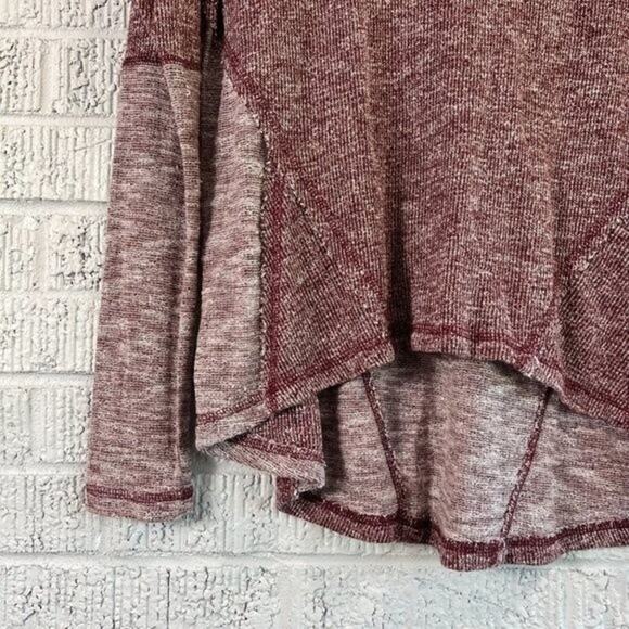 Others Follow Women's Small Red Long Sleeve Blouse Cozy Casual - Picture 2 of 5